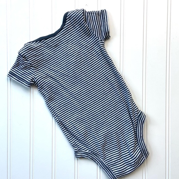 •Carter’s• Tough Guy striped onesie - Picture 5 of 5